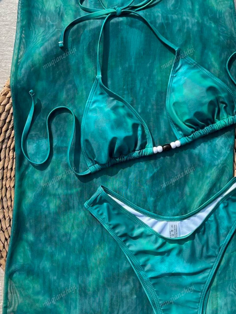 Skirted Halter Swimsuit for Women